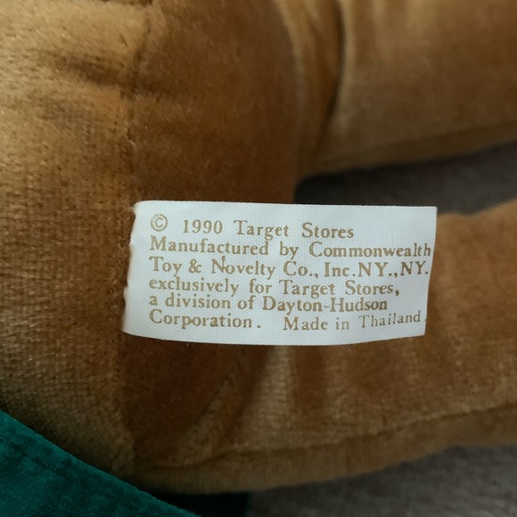 Vintage 1990 Commonwealth for Target Stores Christmas Plush Gingerbread Girl 13” - Picture 3 of 4